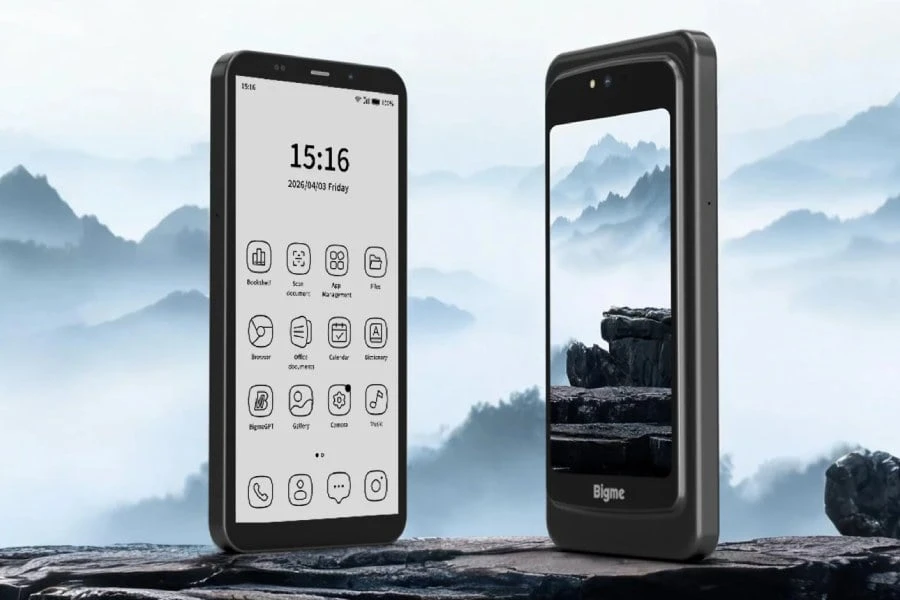 BigMe представила HiBreak Dual 2 — смартфон із двома повнорозмірними екранами