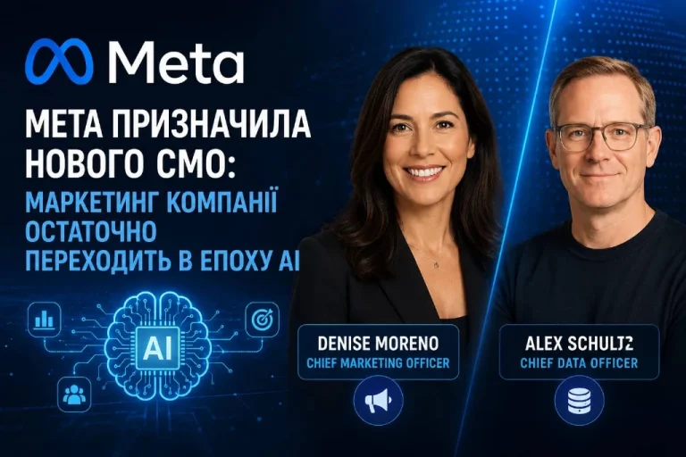 Meta призначила нового CMO: маркетинг компанії остаточно переходить в епоху AI